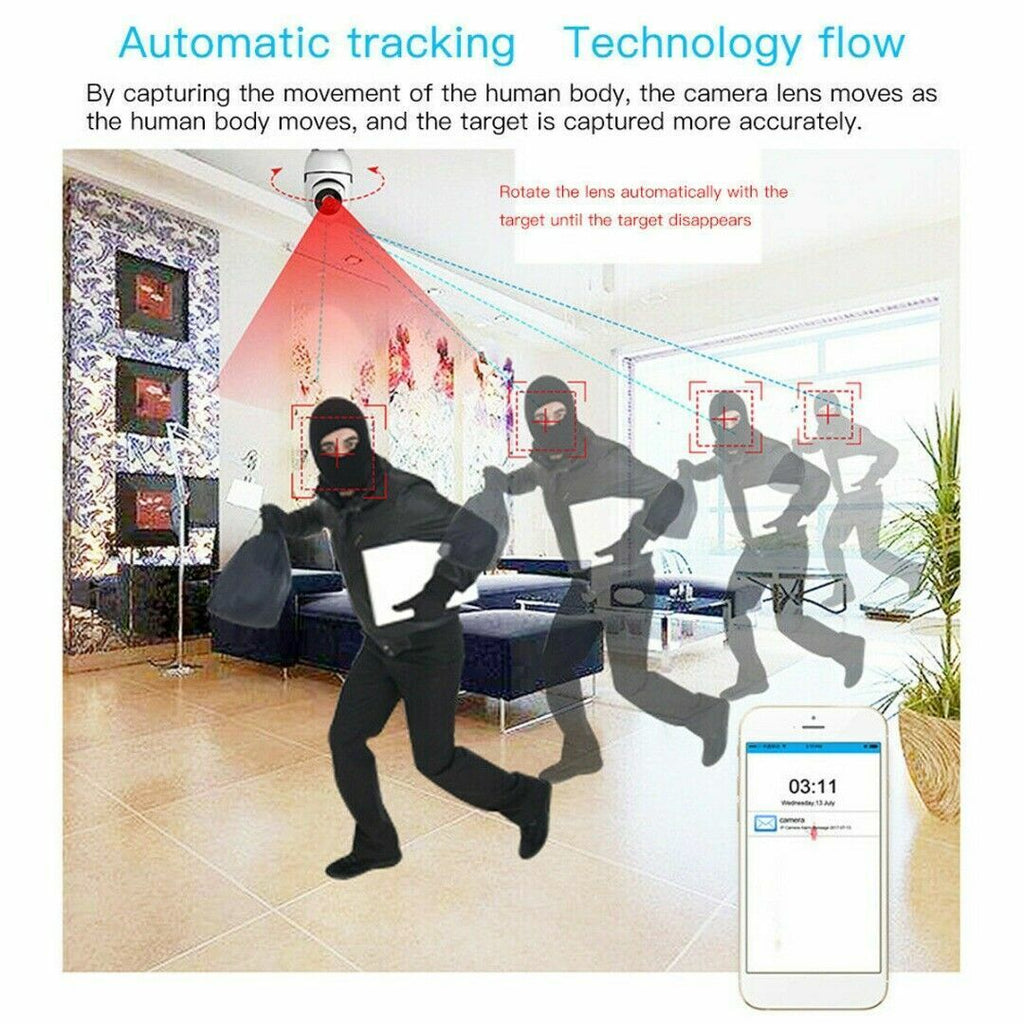 1080P WiFi Wireless Indoor Home Security Camera Night Vision Baby Pet Monitor